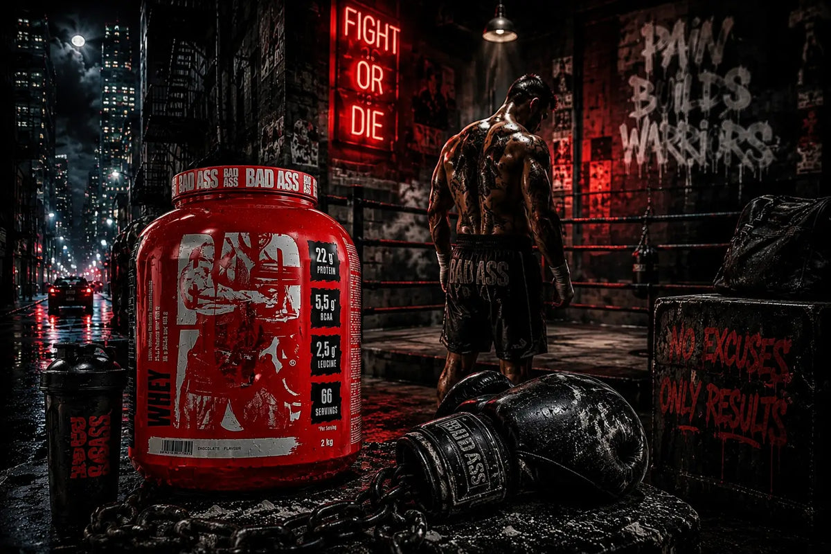 Bad ASS Whey: Protéine idéale pour performance