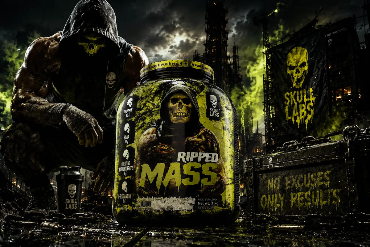 Prise de Masse Sèche avec SKULL LABS Ripped Mass