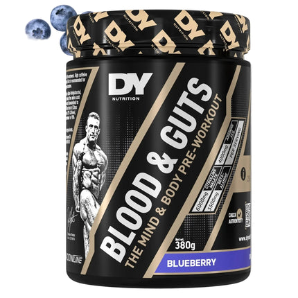 DY Nutrition Blood & Guts Blueberry 380 g