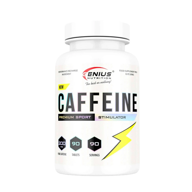 Caffeine 90 Comprimés - Genius Nutrition