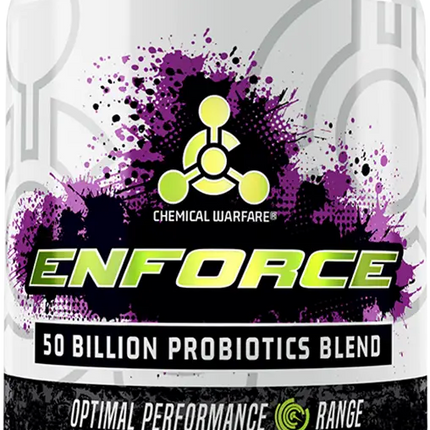 Chemical Warfare Enforce 60 capsules, pot photographié par le fournisseur Prometeus