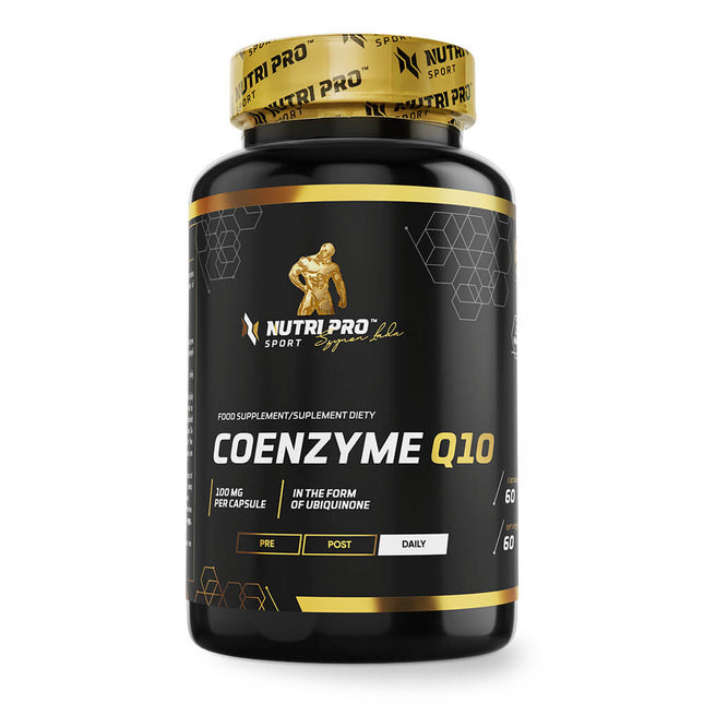Flacon de Coenzyme Q10 100 mg Nutri Pro Sport, 60 gélules
