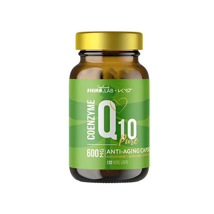 coenzyme q10 hiro lab 600 mg 120 gelules energie coeur antioxydant