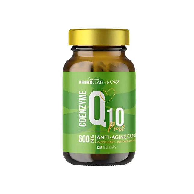 coenzyme q10 hiro lab 600 mg 120 gelules energie coeur antioxydant