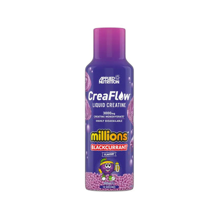 CreaFlow créatine liquide goût Millions Cassis - Applied Nutrition