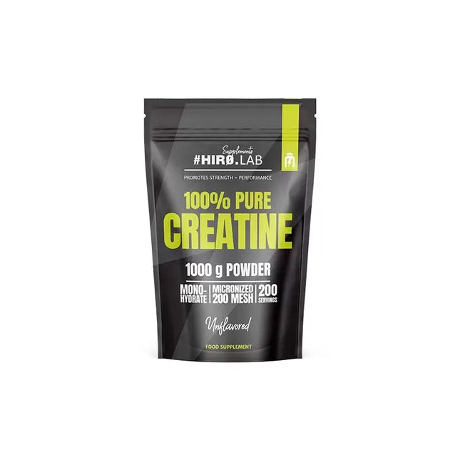 créatine monohydrate hiro lab 1000g musculation force récupération performance