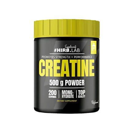 Créatine Hiro Lab 500g sans arôme - version naturelle pour une assimilation optimale