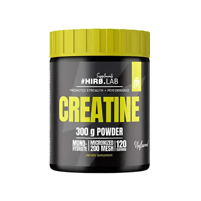 créatine monohydrate hiro lab 300g sans arôme pure musculation performance