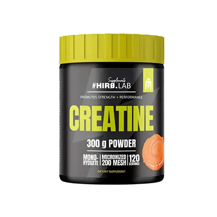 créatine monohydrate hiro lab 300g orange créatine micronisée force endurance