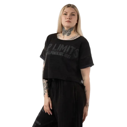 Crop Top LP Girls Stonewashed Ottomix Legal Power