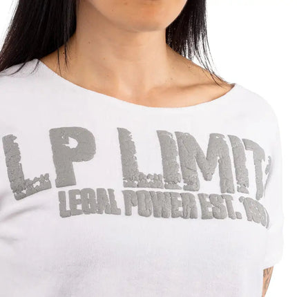 Crop Top LP Girls Stonewashed Towelling Legal Power
