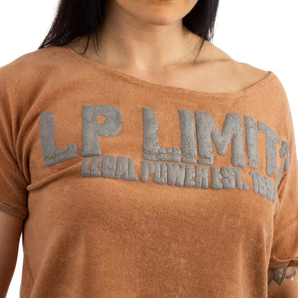 Crop Top LP Girls Stonewashed Towelling Legal Power