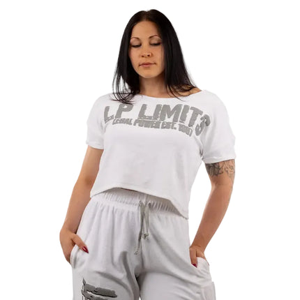 Crop Top LP Girls Stonewashed Towelling Legal Power