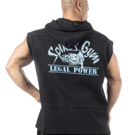 Débardeur Sans Manches Oldschool Spikes Hoodie Boston Legal Power