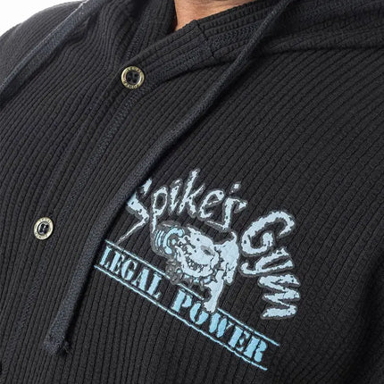 Débardeur Sans Manches Oldschool Spikes Hoodie Boston Legal Power