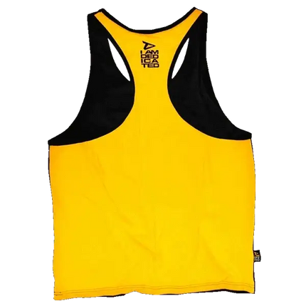  Débardeur Stringer YELLOW BACK 99 PROBLEMS Dedicated Nutrition