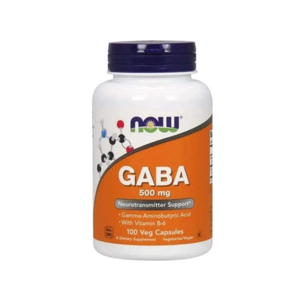 GABA 500mg 100 caps NOW FOODS