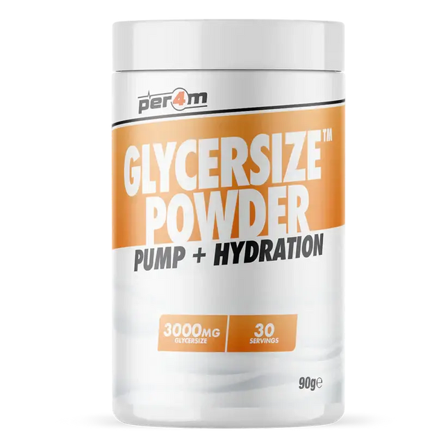 Per4m GlycerSize Powder Pump Hydration 90g complément glycérine pour congestion musculaire et hydratation