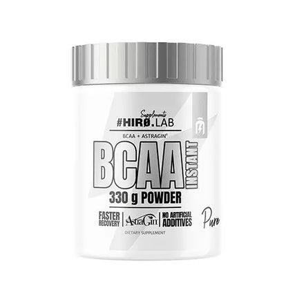 HIRO.LAB BCAA Powder Instant Pure 330 g Natural, photo principale officielle