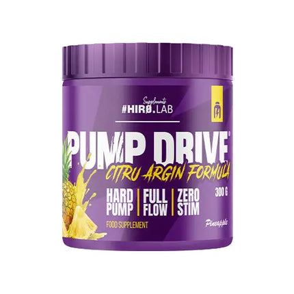 HIRO.LAB Pump Drive 300 g goût ananas, pot officiel