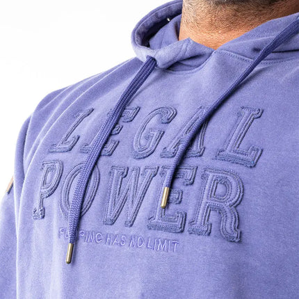 Hoodie Legal Power Stonewashed brushed inside Ottomix