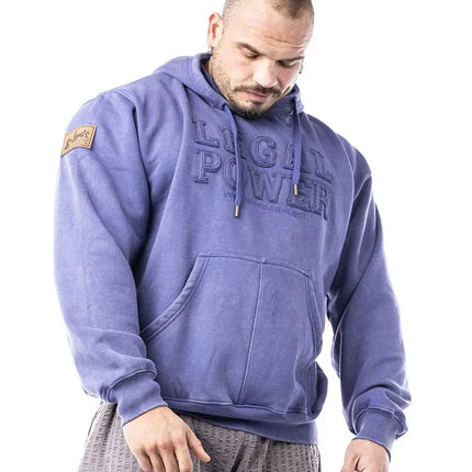 Hoodie Legal Power Stonewashed brushed inside Ottomix