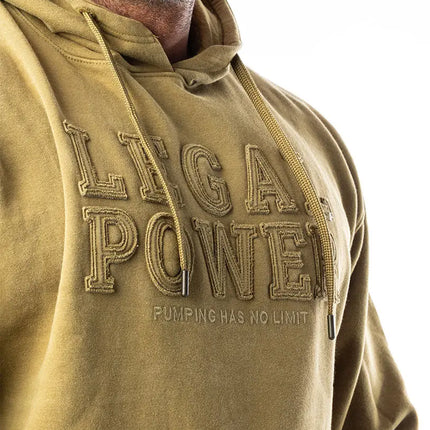 Hoodie Legal Power Stonewashed brushed inside Ottomix