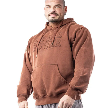 Hoodie Legal Power Stonewashed brushed inside Ottomix