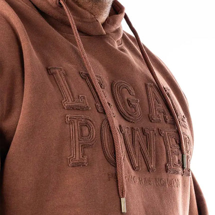 Hoodie Legal Power Stonewashed brushed inside Ottomix