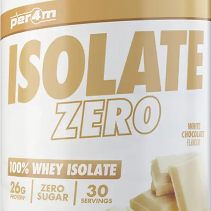 Isolate Zero 900g White Chocolate Per4m