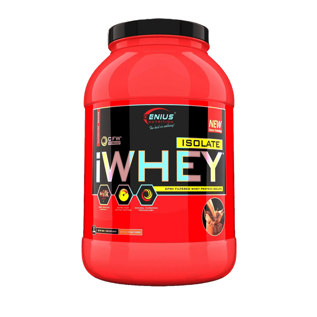iwhey isolate 900g genius nutrition Chocolat