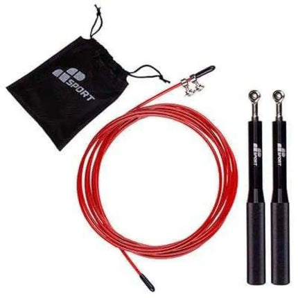 MP SPORT Jump Rope - Corde à sauter poignées en aluminium - 3m - Force Addict Pro