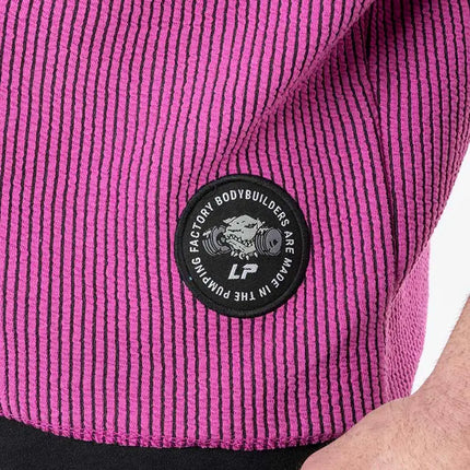Magenta Raglan Rag Top Oldschool Spikes Boston Legal Power