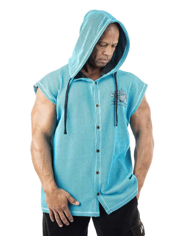 Neon Débardeur Sans Manches Oldschool Spikes Hoodie Boston Legal Power