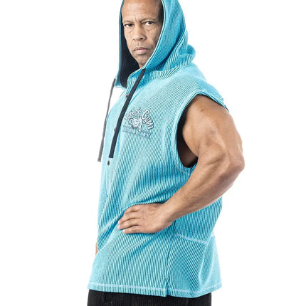 Neon Débardeur Sans Manches Oldschool Spikes Hoodie Boston Legal Power
