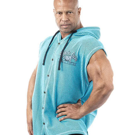 Neon Débardeur Sans Manches Oldschool Spikes Hoodie Boston Legal Power