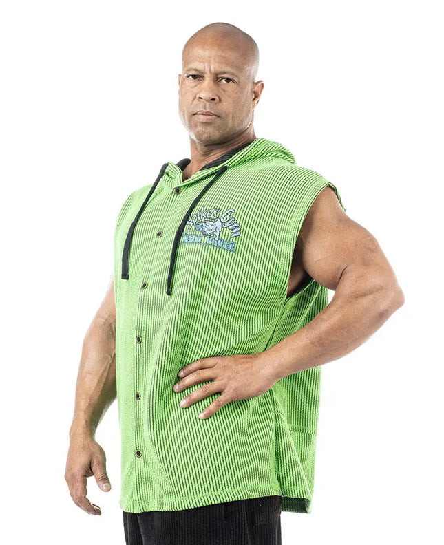 Neon Débardeur Sans Manches Oldschool Spikes Hoodie Boston Legal Power