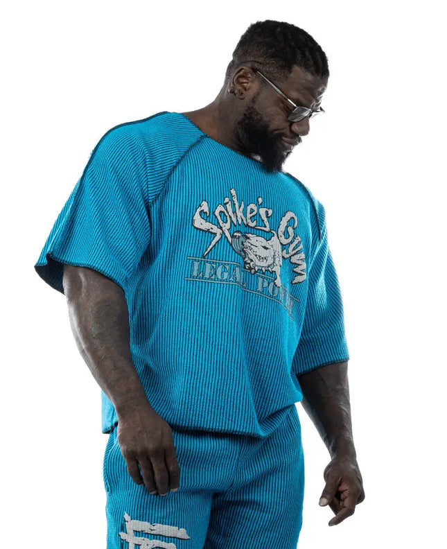 Neon Raglan Rag Top Oldschool Spikes Boston Legal Power
