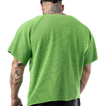 Neon Raglan Rag Top Oldschool Spikes Boston Legal Power