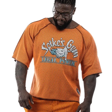 Neon Raglan Rag Top Oldschool Spikes Boston Legal Power