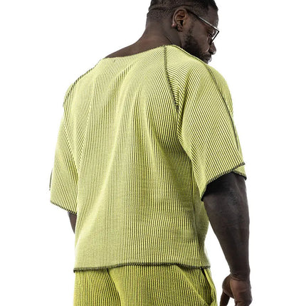 Neon Raglan Rag Top Oldschool Spikes Boston Legal Power