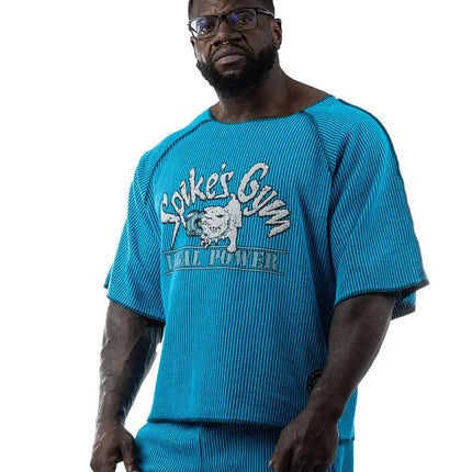 Neon Raglan Rag Top Oldschool Spikes Boston Legal Power