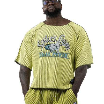 Neon Raglan Rag Top Oldschool Spikes Boston Legal Power