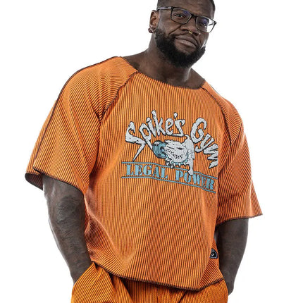 Neon Raglan Rag Top Oldschool Spikes Boston Legal Power