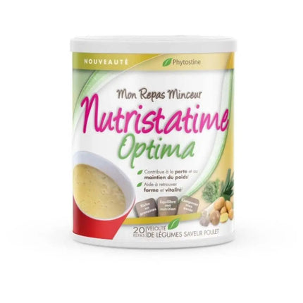 NUTRISTATIME OPTIMA 800g SAVEUR LEGUMES SAVEUR POULET | PHYTOSTINE - FORCE ADDICT PRO