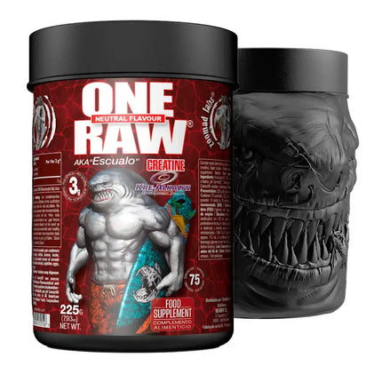 Contenants de supplément Creatine One Raw® pour performances énergétiques et récupération physique