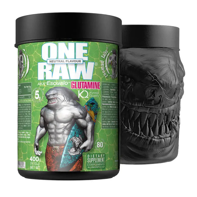 Deux contenants de supplément d’acide aminé Glutamine 400g pour récupération musculaire