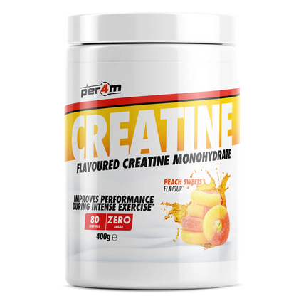 PER4M Créatine 400 g – Peach Sweets