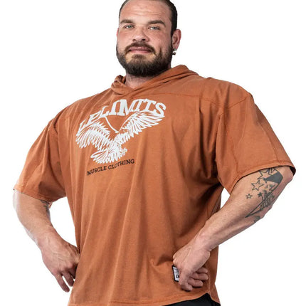 Rag Top Eagle Hoodie Stonewashed Pique Jersey Legal Power