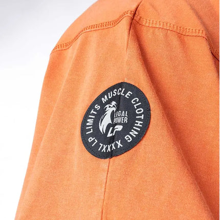 Rag Top Eagle Hoodie Stonewashed Pique Jersey Legal Power